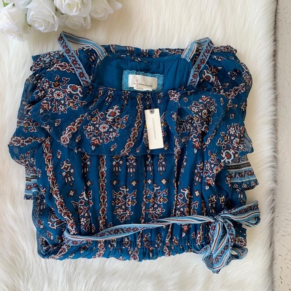💕Anthropologie Sasha ruffled maxi dress - Picture 4 of 5